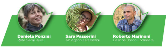 Daniela Ponzini, Sara Passerini e Roberto Marinoni
